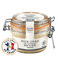 Achat Foie Gras de Canard Entier Bocal 120g en Ligne