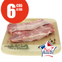 Achat Côte de Porc Echine en Ligne  – Origine France