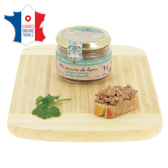 Achat Terrine de Lapin Au Serpolet 175g en Ligne – Origine France