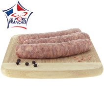 Achat Saucisse de Porc VPF 130g en Ligne