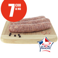 Achat Saucisse de Porc 5kg en Ligne – Origine France