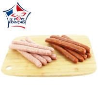 Achat Assortiment Saucisses (6 Chipolatas, 6 Merguez pur porc) en Ligne