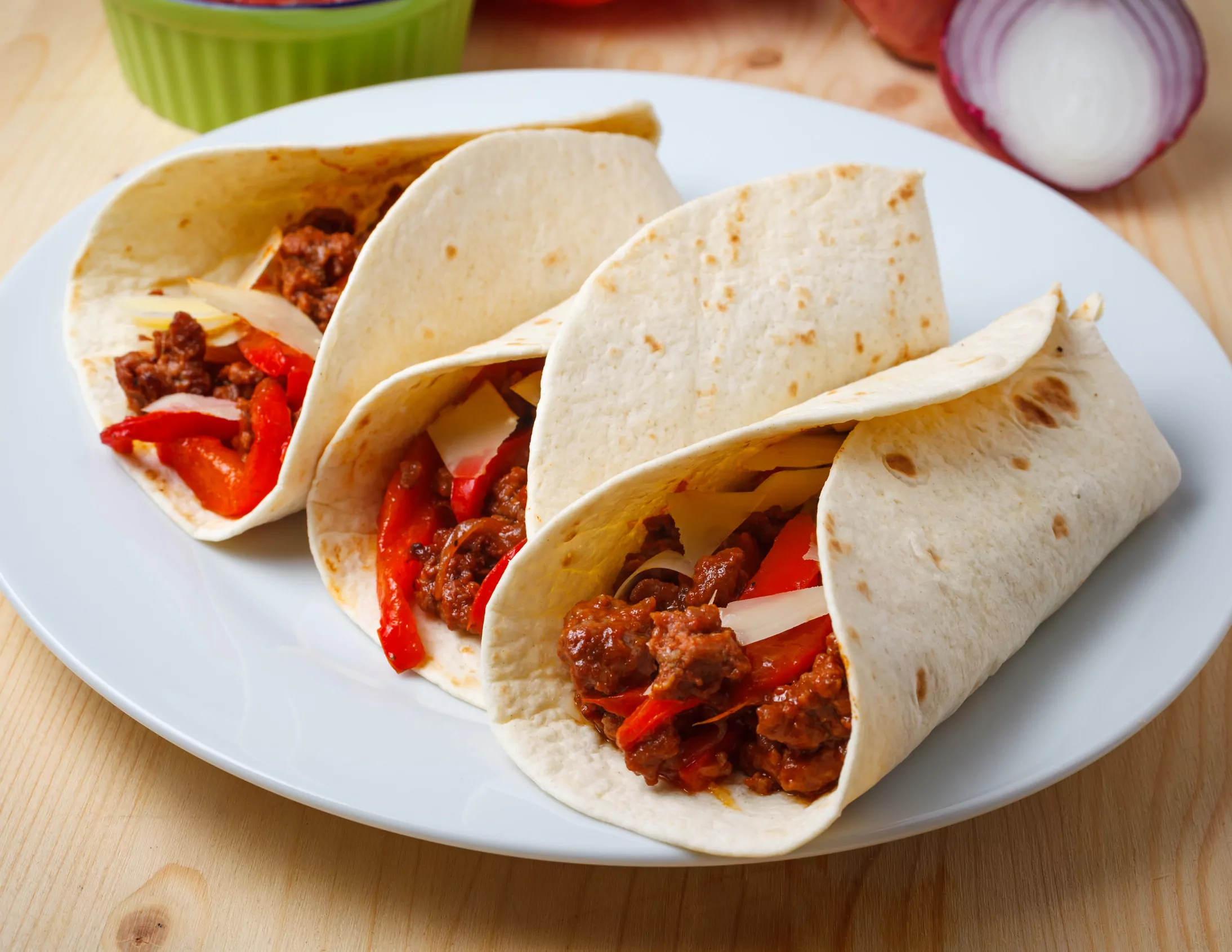 Fajitas au boeuf façon Chili con carne