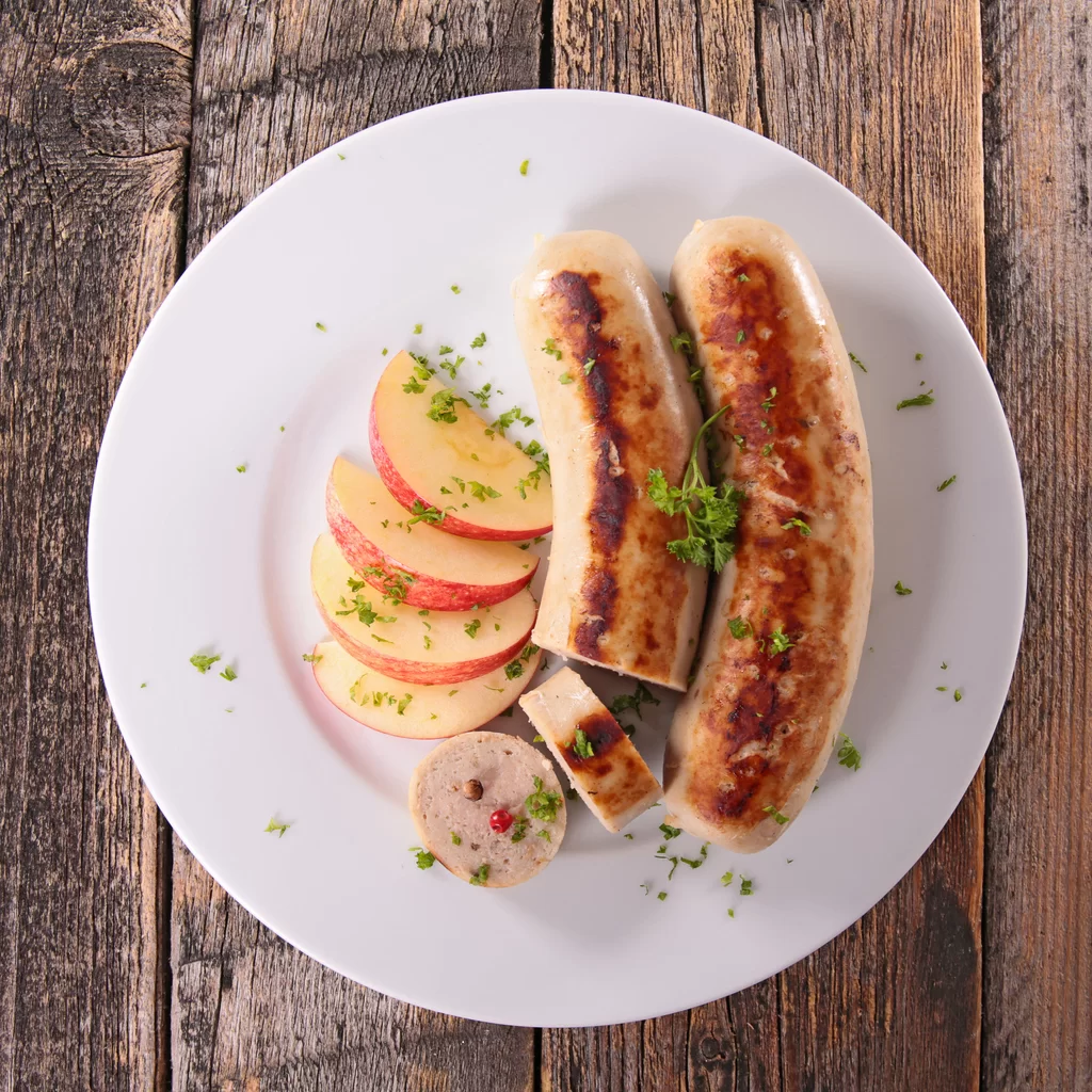 Boudin blanc aux pommes