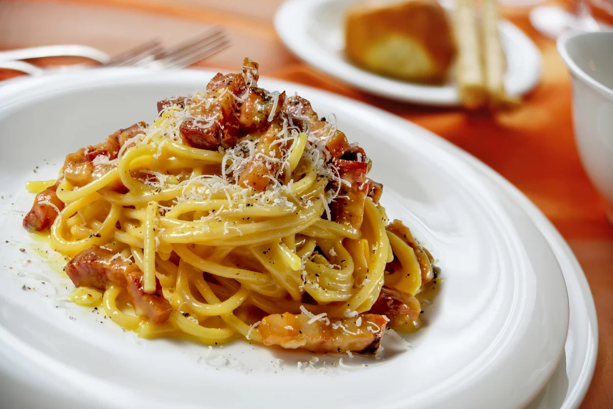 Véritables Pâtes à la Carbonara